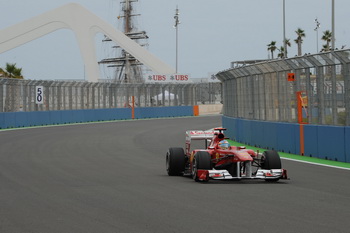 FERNANDO ALONSO - FERRARI 150 ITALIA - 2011 EUROPEAN GRAND PRIX, VALENCIA