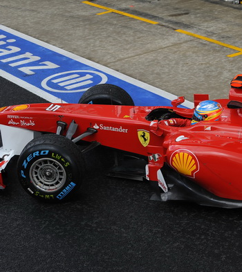 FERNANDO ALONSO - FERRARI 150 ITALIA - 2011 BRITISH GRAND PRIX, SILVERSTONE