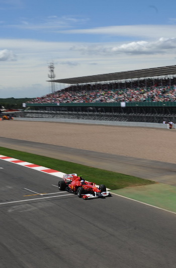 FERRARI F10 - 2010 BRITISH GRAND PRIX, SILVERSTONE