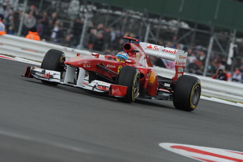 FERRARI 150 ITALIA - 2011 BRITISH GRAND PRIX, SILVERSTONE - QUALIFYING