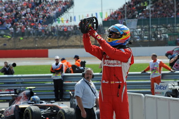 FERNANDO ALONSO - FERRARI F150 ITALIA - 2011 BRITISH GRAND PRIX, SILVERSTONE