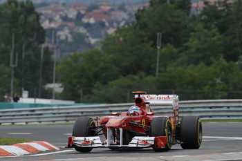 FERRARI 150 ITALIA - 2011 HUNGARIAN GRAND PRIX