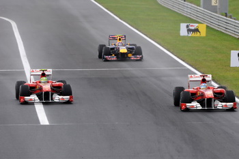 FERRARI 150 ITALIA - 2011 HUNGARIAN GRAND PRIX