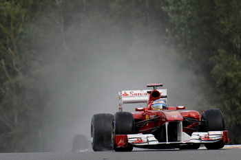 FERRARI 150 ITALIA - 2011 BELGIAN GRAND PRIX, SPA-FRANCORCHAMPS, FRIDAY PRACTICE