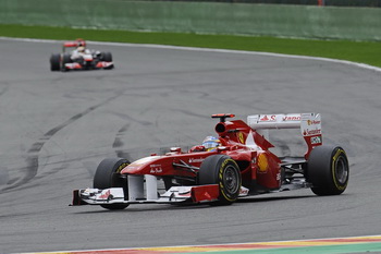 FERRARI 150 ITALIA - 2011 BELGIAN GRAND PRIX, SPA-FRANCORCHAMPS