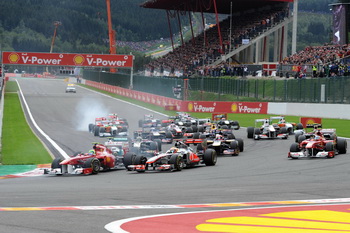 FERRARI 150 ITALIA - 2011 BELGIAN GRAND PRIX, SPA-FRANCORCHAMPS