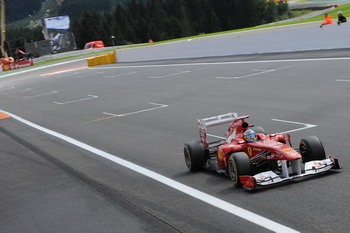 FERRARI 150 ITALIA - 2011 BELGIAN GRAND PRIX, SPA-FRANCORCHAMPS