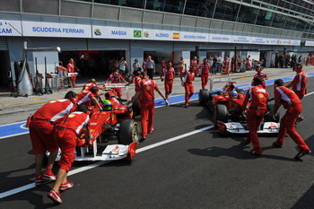 ITALIAN GRAND PRIX 2011 QUALIFYING, MONZA