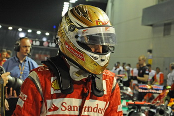 FERRARI 150 ITALIA - 2011 SINGAPORE GRAND PRIX, QUALIFYING