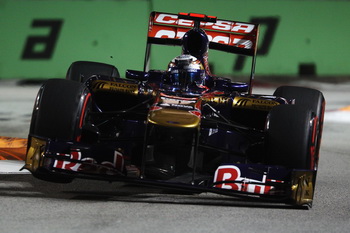 TORO ROSSO STR6 FERRARI - 2011 SINGAPORE GRAND PRIX