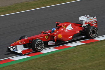 FERRARI 150 ITALIA - SUZUKA FRIDAY 2011