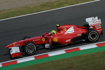 FERRARI 150 ITALIA - SUZUKA FRIDAY 2011