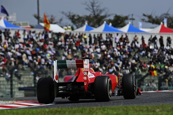 FERRARI 150 ITALIA - SUZUKA FRIDAY 2011