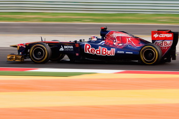 SCUDERIA TORO ROSSO FERRARI STR6 - 2011 INDIAN GRAND PRIX, BUDDH