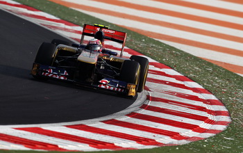 SCUDERIA TORO ROSSO FERRARI STR6 - 2011 INDIAN GRAND PRIX, BUDDH