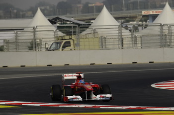 FERRARI 150 ITALIA - 2011 INDIAN GRAND PRIX, BUDDH CIRCUUIT