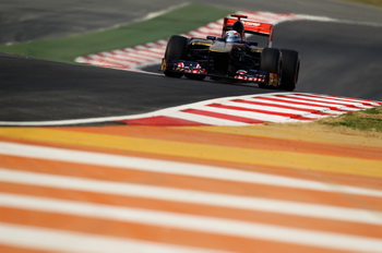 SCUDERIA TORO ROSSO STR6 FERRARI - 2011 INDIAN GRAND PRIX, BUDDH