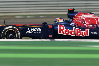 SCUDERIA TORO ROSSO STR6 FERRARI - 2011 INDIAN GRAND PRIX, BUDDH