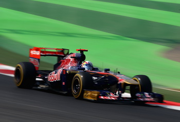 SCUDERIA TORO ROSSO STR6 FERRARI - 2011 INDIAN GRAND PRIX, BUDDH