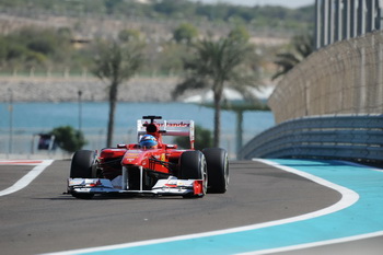 FERRARI 150 ITALIA - 2011 ABU DHABI GRAND PRIX