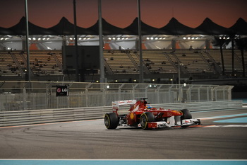 FERRARI 150 ITALIA - 2011 ABU DHABI GRAND PRIX