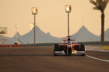 FERRARI 150 ITALIA - 2011 ABU DHABI GRAND PRIX