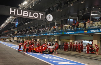 FERRARI 150 ITALIA - 2011 ABU DHABI GRAND PRIX