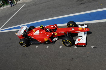 FERRARI 150 ITALIA - 2011 BRAZILIAN GRAND PRIX