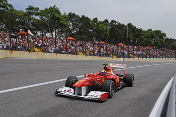 FERRARI 150 ITALIA - 2011 BRAZILIAN GRAND PRIX