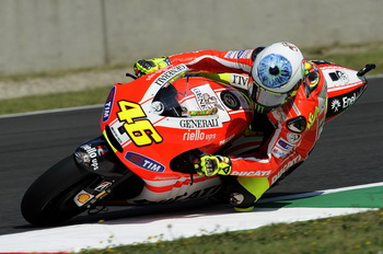 VALENTINO ROSSI - DUCATI CORSE GP11 - 2011 MOTOGP ITALIAN GRAND PRIX, MUGELLO