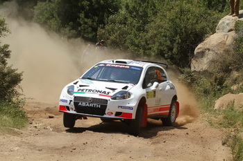 LUCA ROSSETTI - ABARTH GRANDE PUNTO S2000 - 30TH RALLY COSTA SMERALDA 2011