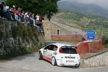 LUCA ROSSETTI - ABARTH GRANDE PUNTO S2000 - 95TH TARGA FLORIO 2011