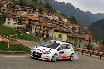 LUCA ROSSETTI - ABARTH GRANDE PUNTO S2000 - 2011 RALLY 1000 MIGLIA