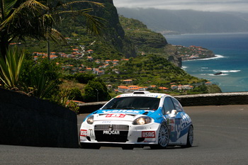 LUCA ROSSETTI - ABARTH GRANDE PUNTO - 2010 RALI VINHO DA MADEIRA