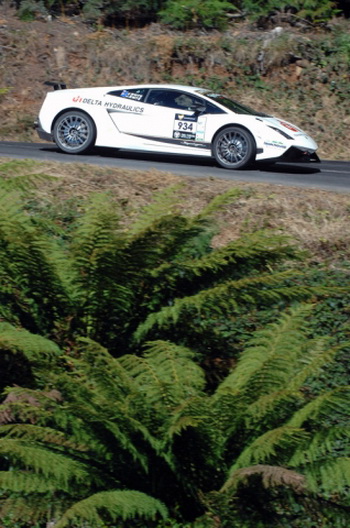 JASON WHITE - LAMBORGHINI GALLARDO SUPERLEGGERA - 2011 TARGA TASMANIA