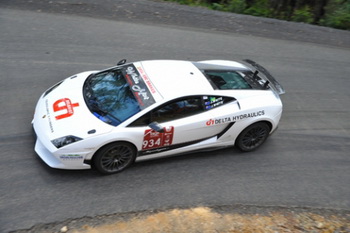 JASON WHITE - JOHN WHITE - LAMBORGHINI GALLARDO SUPERLEGGERA - 2010 TARGA TASMANIA