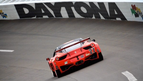 FERRARI 458 ITALIA GRAND AM TEST AT DAYTONA INTERNATIONAL SPEEDWAY