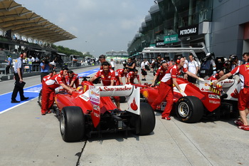 FERRARI F2012 - 2012 MALAYSIAN GRAND PRIX, SEPANG