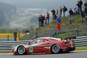 FERRARI 458 GT2 - 2012 FIA WORLD ENDURANCE CHAMPIONSHIP, RD 2 6 HOURS OF SPA