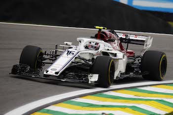 CHARLES LECLERC - ALFA ROMEO SAUBER F1 TEAM - 2018 BRAZILIAN GRAND PRIX, INTERLAGOS