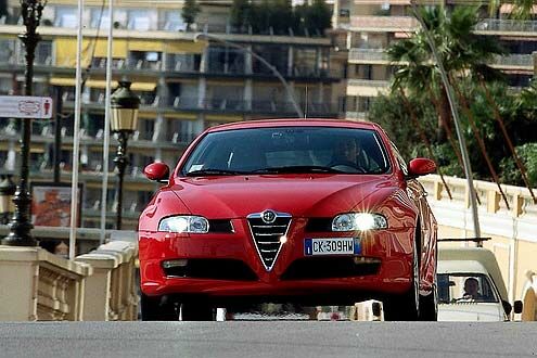 Alfa Romeo GT 2.0JTS Selespeed at Monte Carlo