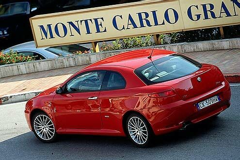 Alfa Romeo GT 2.0JTS Selespeed at Monte Carlo