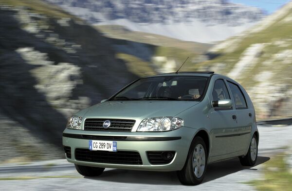 new Fiat Punto 2003 restyling