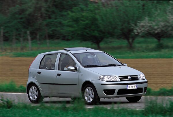 new Fiat Punto 2003 restyling