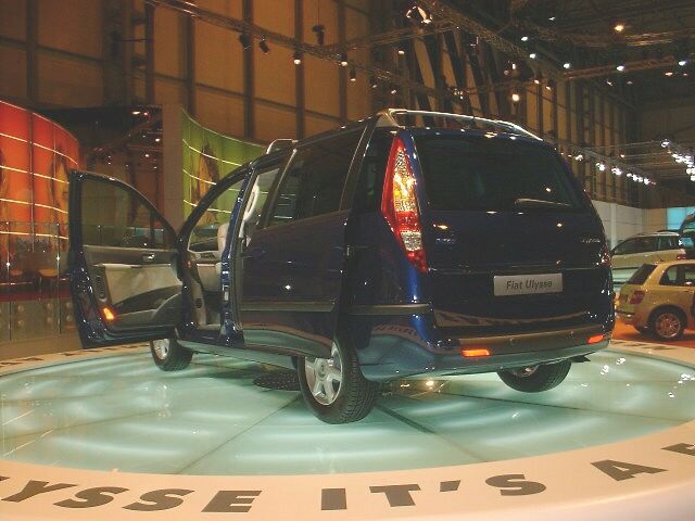 the new Fiat Ulysse MPV makes its UK debut at the Birmingham International Motor Show