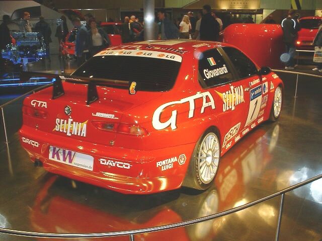 Alfa Romeo 156 GTA SuperTouring at the Birmingham Motor Show