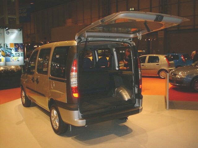 Fiat Doblo JTD ELX at the Birmingham Motor Show