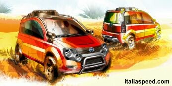 the Fiat Simba mini off roader prototype will make its first public appearance at the Bologna Motor Show, click here for further details of the Simba