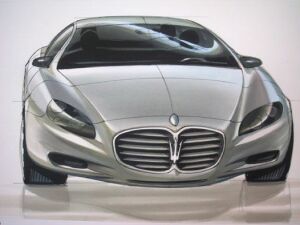 Maserati will bring models and drawings of next years Quattroporte luxury executive saloon