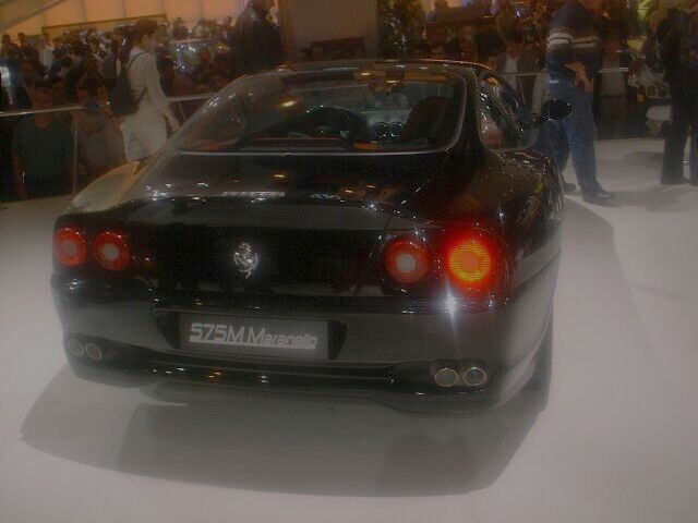 Ferrari 575M Maranello at the 2002 Paris Motor Show